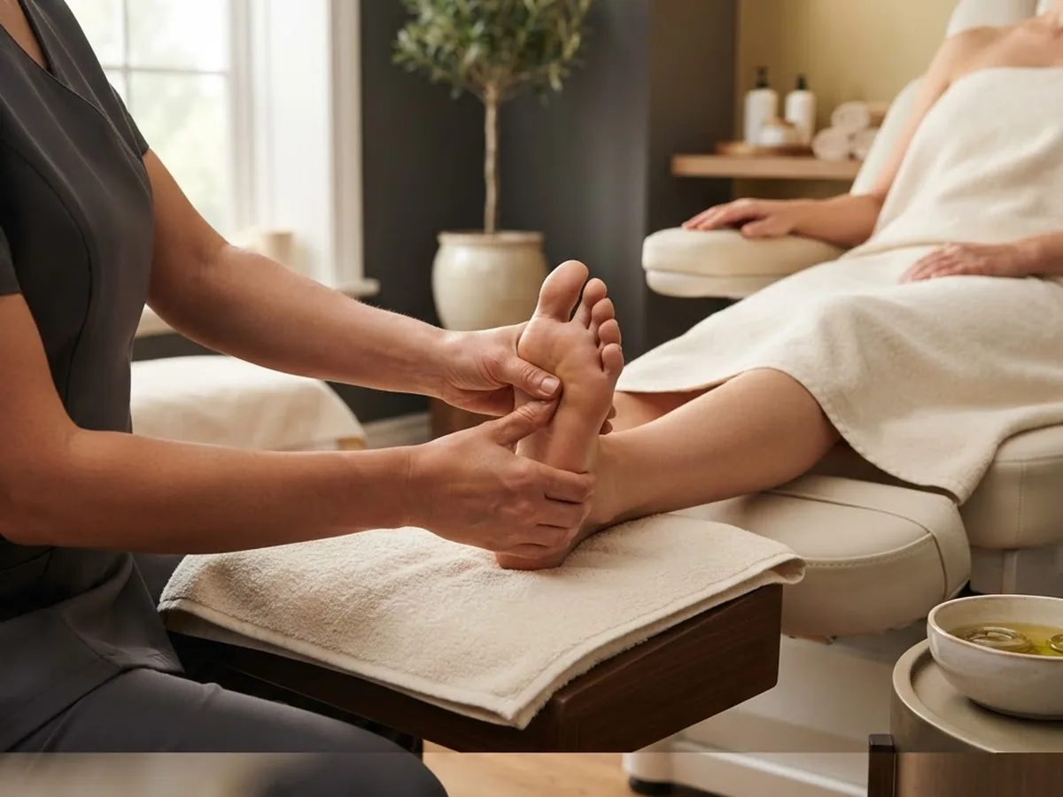 Moxa Toronto foot massage and reflexology treatment