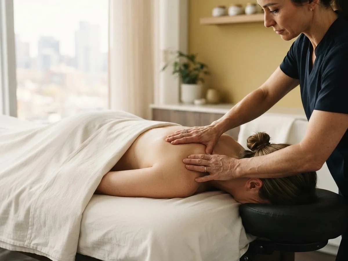Moxa Toronto registered massage therapy treatment